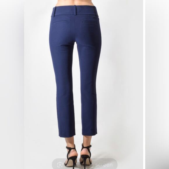Alice + Olivia RARE Stacey Slim Ankle Pant in Sapphire Blue Women’s Size 6 NWT - Picture 2 of 12